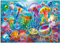 Puzzle medúzy 1000 dielikov
