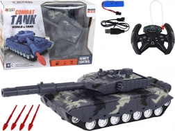 Zábavný vojenský RC tank pre deti