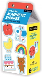 Mudpuppy Drevené magnetické tvary pre deti