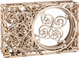 Mechanický obraz – drevené 3D puzzle