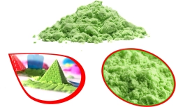 Magický kinetický piesok pre deti 1 kg – Zelená