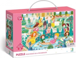 DODO puzzle princezné na promenáde, 100 dielikov