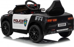 Čierne policajné auto 911 Agentúra