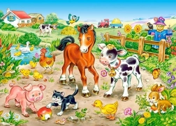Puzzle 120 dielikov – Na farme