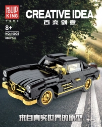 Stavebnica retro autíčko 886 dielov