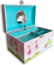 Hudobná šperkovnica s baletkou