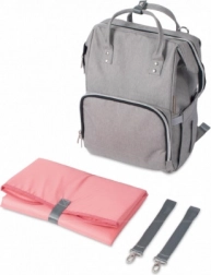 Canpol babies prebaľovací batoh Lady Mum – Sivý