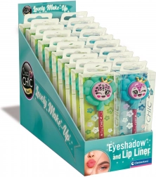 CLEMENTONI CRAZY CHIC – očné tiene a rúž pre deti