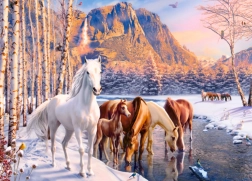 Puzzle zimné tátanie 180 dielikov