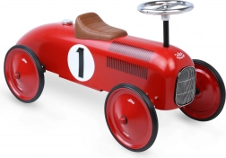 Vilac vintage odrážadlo červené kovové auto