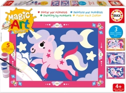 Maľovanie podľa čísel: jednorožci EDUCA