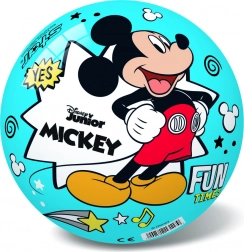 Lopta Disney Mickey červená/modrá 14 cm