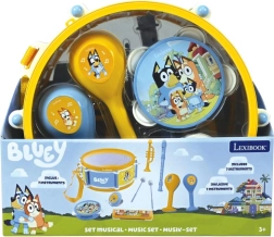 Hudobná súprava Lexibook Bluey so 7 nástrojmi