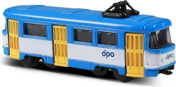 kovová mini električka DPO Ostrava 8,5 cm