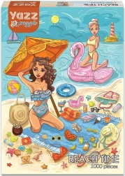 Puzzle Yazz Čas na pláži 1000 dielikov