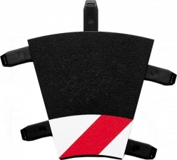 Vnútorné krajnice pre zákrutu 1/30° pre autodráhy CARRERA Evolution, Digital 132 a Digital 124