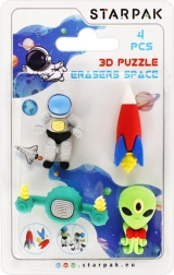 Gumy vesmír – kreatívne 3D puzzle pre deti
