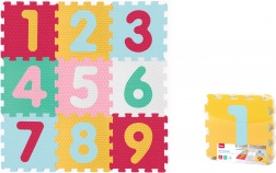 Mäkké penové bloky s číslami 9 ks