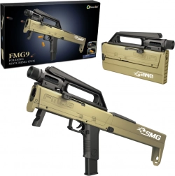 Skladací penový karabín FMG9 s vyhadzovaním nábojníc a svietidlom