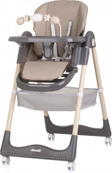 Chipolino jedálenská stolička First Spoon Macadamia