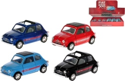 Kovový model auta FIAT 500 1:24 so spätným chodom