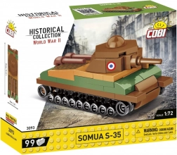 Stavebnica COBI Historical Collection Somua S-35 1:72