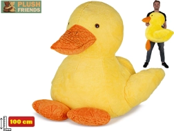 Plyšová kačka Plush Friends 100 cm – veľká mäkká hračka pre deti aj dospelých