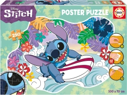Posterové puzzle Stitch 250 dielikov EDUCA
