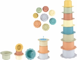 Stohovacia veža pohárov Kvet - 8 ks