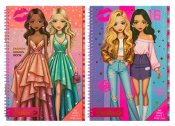 Kreatívny zošit pre módne návrhárky Besties