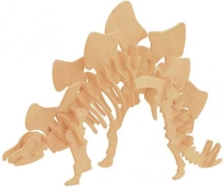 Woodcraft drevené 3D puzzle Stegosaurus