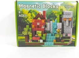 Magnetické kocky 3D – sada 150 dielikov