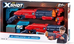 Wyrzutnia X-Shot Excel Double Vigilante 24 šípok