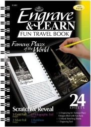 škrabacie obrázky v bloku slávne miesta