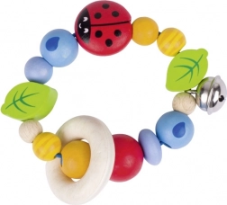 Goki Hmatový motorický krúžok Lienka s rolničkou