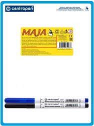 Centropen Stierateľná tabuľka A5 obojstranná s 2 fixami