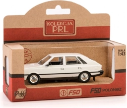Model auta FSO Polonez 1:43 – biely kovový model