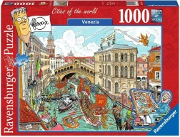 Ravensburger puzzle Benátky 1000 dielikov