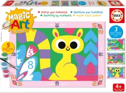 Maľovanie podľa čísel džungle EDUCA