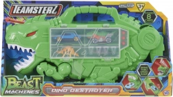 Teamsterz Beast Machines dinosaurus so 4 doplnkami – úložný set pre autíčka a akčnú hru