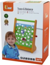 Drevené bludisko s autíčkom