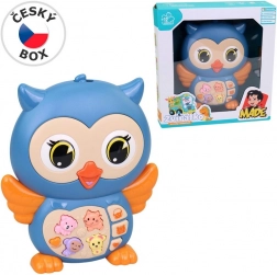 Pianíno Sova so svetlom a hudbou