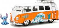 Figúrka Stitch 4 cm a model Volkswagen T1 1:24 od Jada Toys
