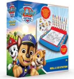 Stojan s omaľovánkami PAW PATROL a farbami