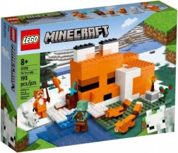lego minecraft 21178 líščí dom