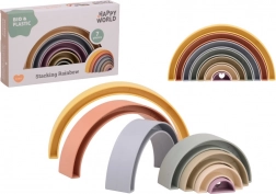 Skladačka dúha Happy World z bioplastu