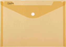 Obálka s drukom A4 Opaline, oranžová, polypropylén 180 mikrónov (balenie 5 ks)