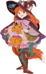 Djeco gigantické puzzle čarodejnica Lily