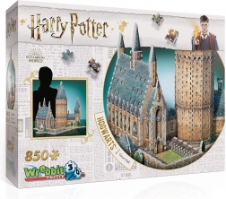 Wrebbit 3D puzzle Harry Potter: Veľká sieň Rokfortu 850 dielikov