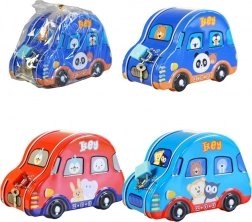 Pokladnička v tvare auta pre deti